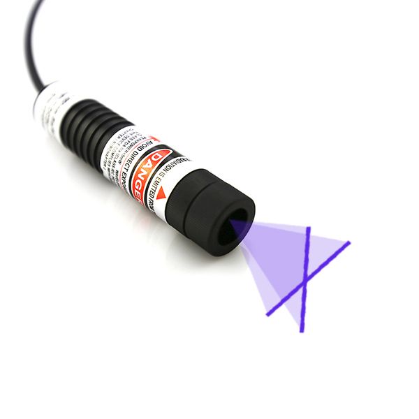 405nm violet cross line laser module